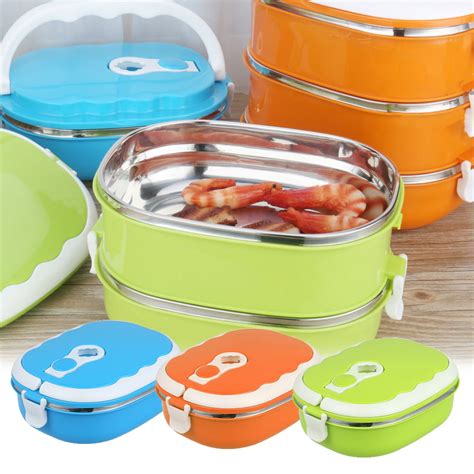 best stainless steel lunch box kids|insulated lunch boxes for school.